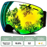 ClearView Anti-Fog Ski Goggles