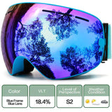 ClearView Anti-Fog Ski Goggles