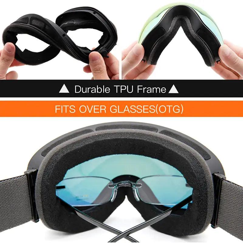 ClearView Anti-Fog Ski Goggles