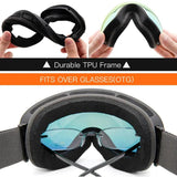 ClearView Anti-Fog Ski Goggles