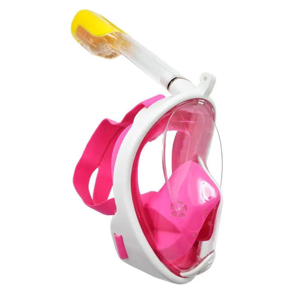 ClearView Snorkel Mask - 180° Vision & Anti-Fog Technology for Ultimate Underwater Adventures
