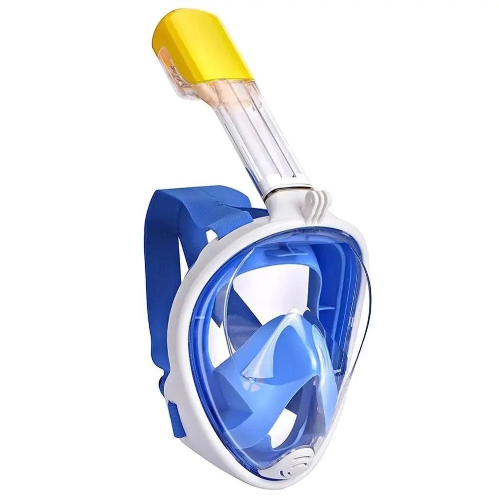 ClearView Snorkel Mask - 180° Vision & Anti-Fog Technology for Ultimate Underwater Adventures