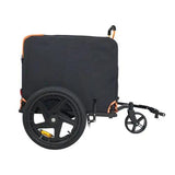 Compact Pet Jogger and Bike Trailer - Orange/Black