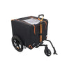 Compact Pet Jogger and Bike Trailer - Orange/Black