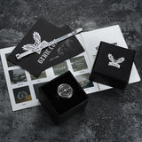 Compass Anchor Stainless Steel Marine Ring