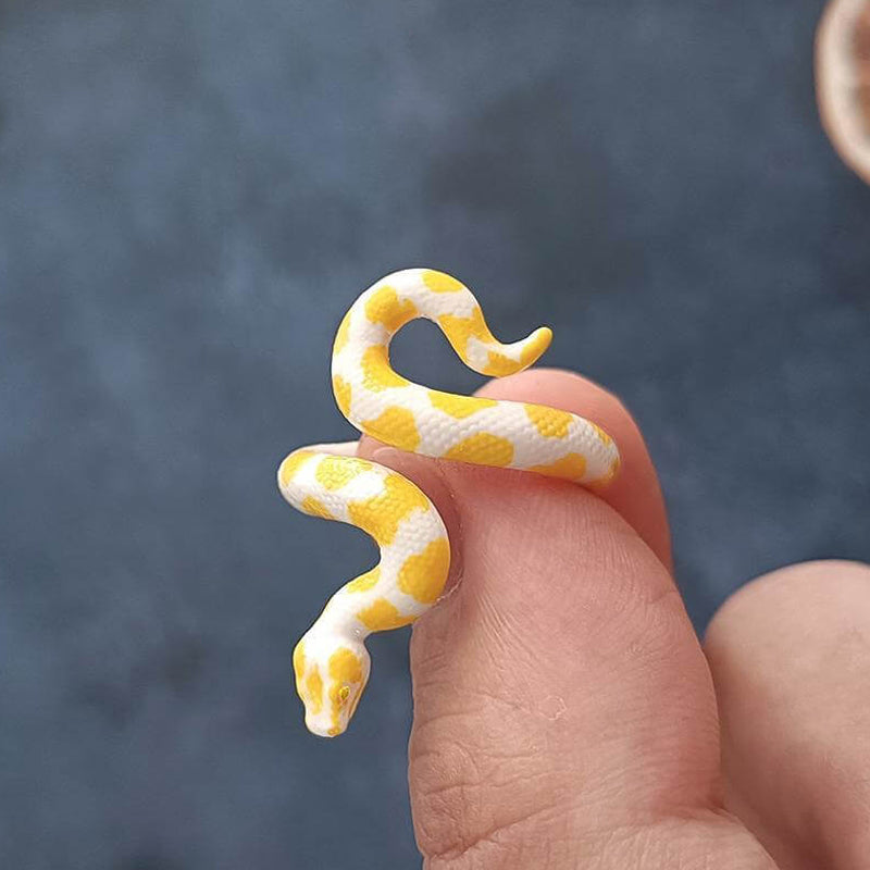 Corn Hognose Snake Alloy Adjustable Animal Ring
