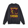 Countless Horrors Await Vintage Washed Sweatshirt