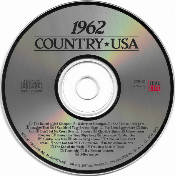 País EE. UU. 1962 (CD) | Casi nuevo (NM) Casi nuevo (NM)