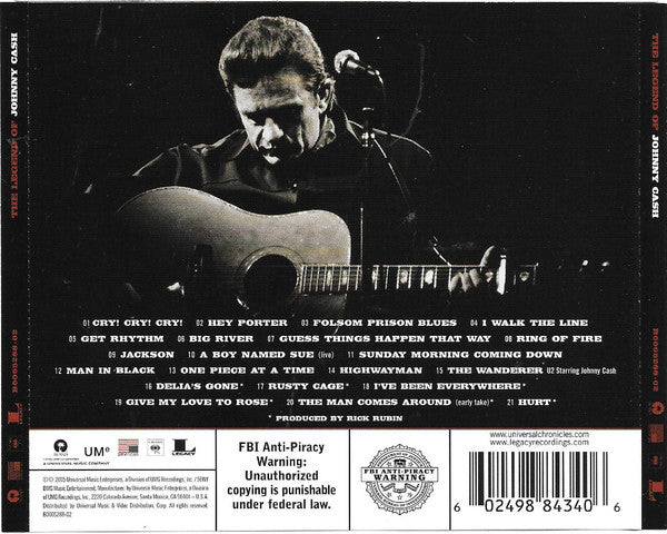 The Legend Of Johnny Cash (CD) | Near Mint (NM) Near Mint (NM)