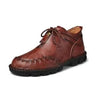 Cowhide Leather Men's Boots