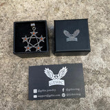 Creative Pentagram Shaped Stainless Steel Pendant