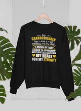 My Grandchildren Are A Window To My Past A Mirror Of Today A Door To Tomorrow And The Keeper Of My Heart For All Eternity Sweat Shirt-1