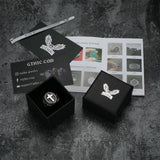 Cross Pattern Stainless Steel Ring