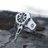 Raven Beak Stainless Steel Viking Ring