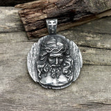 Crown of Thorns Jesus Stainless Steel Pendant