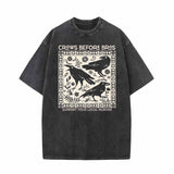 Crows Before Bros Support Your Local Murder Raven T-shirt
