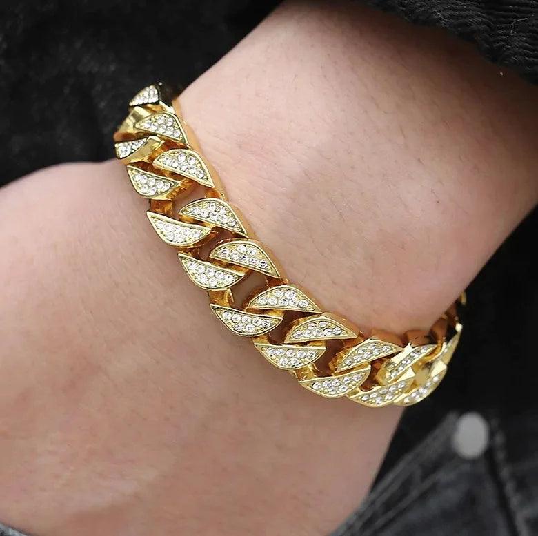 Cuban Gold Curb Bracelet
