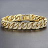 Cuban Gold Curb Bracelet