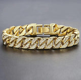 Cuban Gold Curb Bracelet