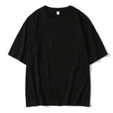 Custom Print Cotton Drop Shoulder T-shirt