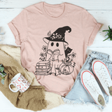 Cute Witch Ghost Tee-1