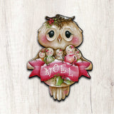 Owl You Need Is Love Door Decor by Jamie Mills-Price - Christmas Decor - 8457509H