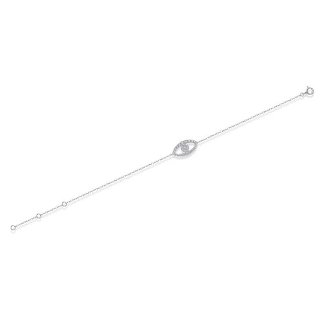 Wishing Elf Luxury Fashion Mosan Diamond S925 Silver Bracelet - Lootquake