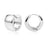 925 Sterling Silver Earrings Small Chunky Silver Earrings for Women Trendy Chunky Hoop Earrings Silver Hypoallergenic Earrings Small Thick Huggie Hoops Earrings for Jewelry - Lootquake