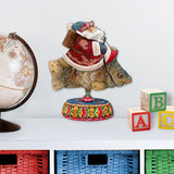 Carousel Santa on Fish Door Decor by G. DeBrekht - Christmas Santa Snowman Decor - 8114052H