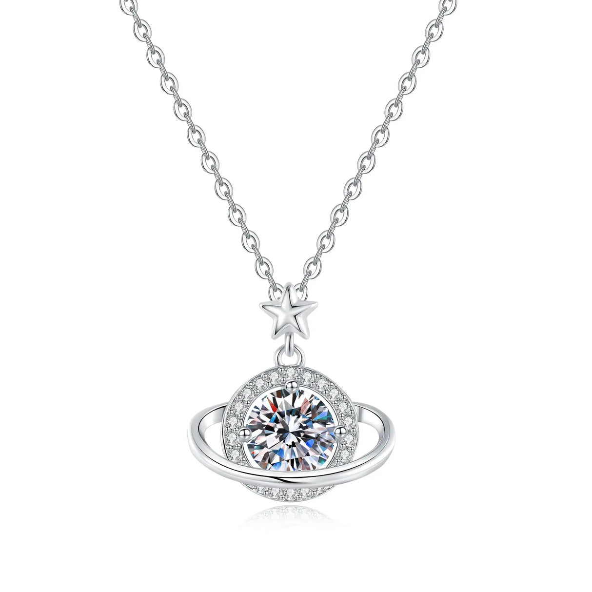 Planet Surround Necklace For Women XINGX Special-interest Design - Lootquake