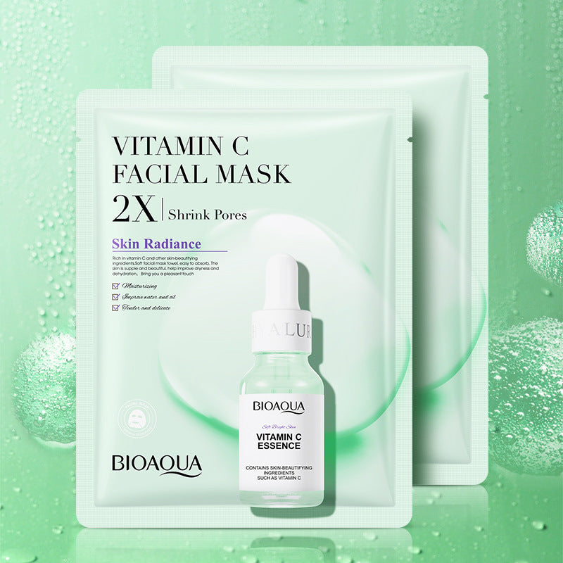 Collagen Face Mask Moisturizing Firming Face Sheet Mask Hyaluronic Acid Facial Masks Beauty Skin Care Gel Skin Care - Lootquake