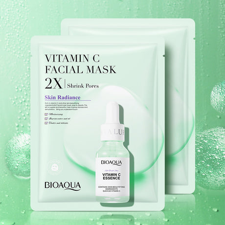 Collagen Face Mask Moisturizing Firming Face Sheet Mask Hyaluronic Acid Facial Masks Beauty Skin Care Gel Skin Care - Lootquake