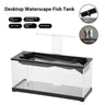 Acrylic Filter Circularly Heating Lighting Integrated Lazy Aquarium - Lootquake
