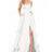 Solid Color Long Slimming And Shoulder Hollow Girlfriends Fashion Bridesmaid Party Dress - Lootquake