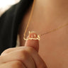 Personalized Arabic Name Necklace Stainless Steel Simplicity - Lootquake