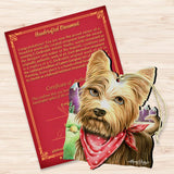 Adornos de madera encantadores para perros y gatos - Una bebida refrescante de Laura Seeley - Código de producto 8511020-LS