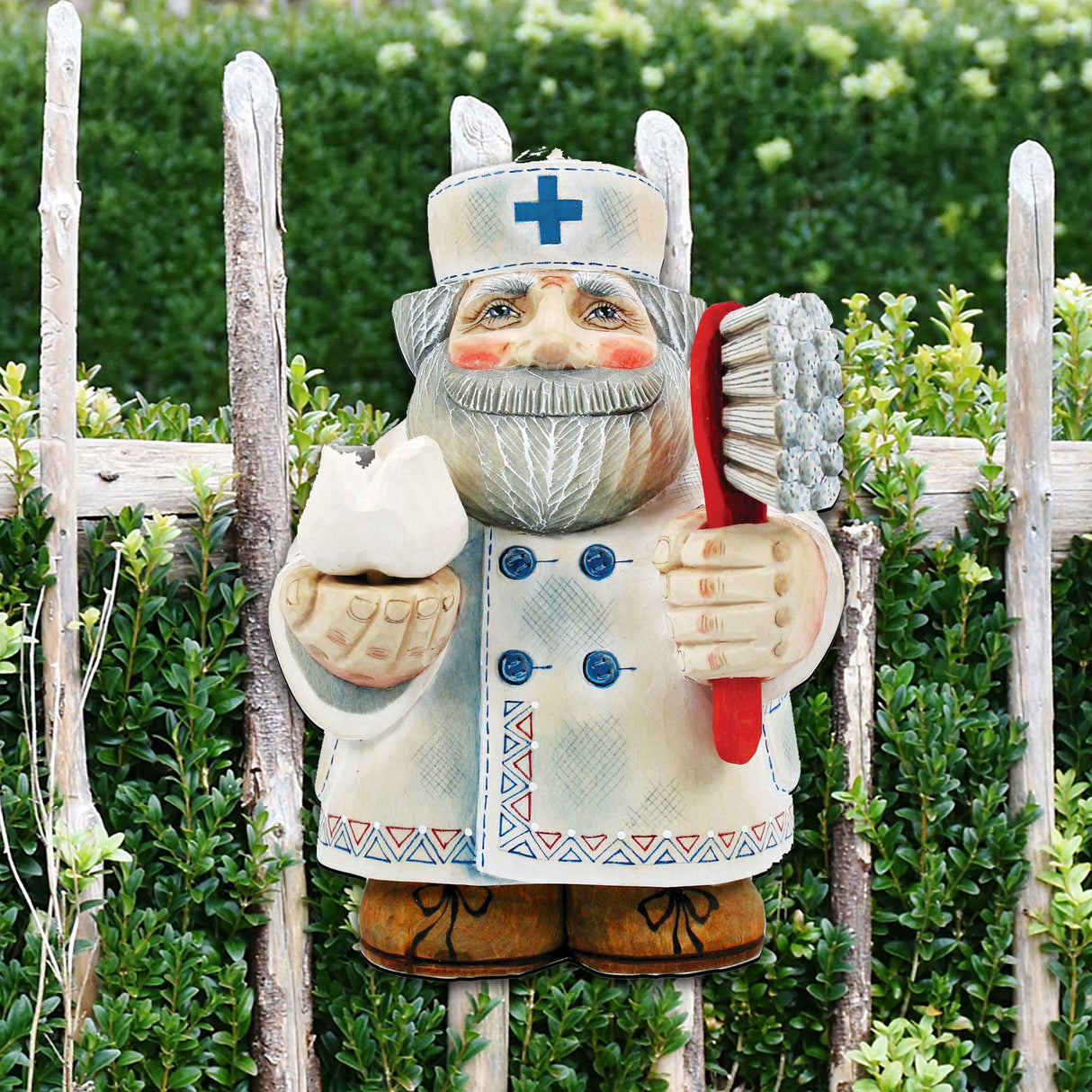 Dentist Door Christmas Door Decor by G. DeBrekht - Christmas Santa Snowman Decor - 8151922H