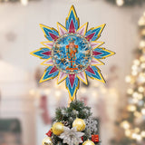 Coastal Nutcracker Tree Topper Wooden Decor by G. Debrekht - Coastal Holiday Decor - 895113