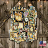 Arte de pared caprichoso "Dictando la hora" de Laura Seeley - Decoración infantil Love Family - 8513014-LS