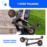 1 Ninebot M4 Adult Electric Scooter - Foldable Commuter Model with 600W Motor, 10-inch Pneumatic Tires, Dual Suspension & Braking System, Cruise Control, Seat for Pets, 31-Mile Range, Fast Charging, Black Aluminum Alloy, U.S.