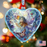Flower Fairy Glass Ornament Limited Edition by Strelkina at G. DeBrekht - Christmas Decor - 738-084-ST