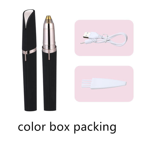 Eyebrow Epilator Maquiagem Profissional Completa Trymer Do Brwi Eye Brow Trimmer For Rasoir Visage Femme Make Up Eye Brow Shaper - Lootquake
