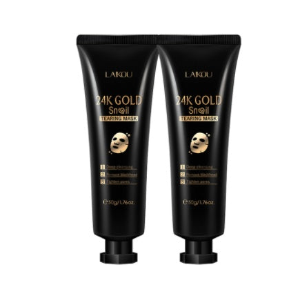Gold Foil Snail Tear-Off Mask Hydrating - Lootquake