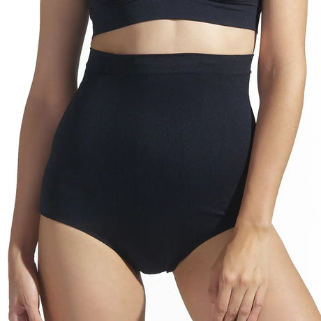 Women's High-waisted Silicone Point Rubber Shapewear Pants Europe And The United States Tight Panties Corseted To Lift The Buttocks Postpartum Abdominal Pants - Lootquake