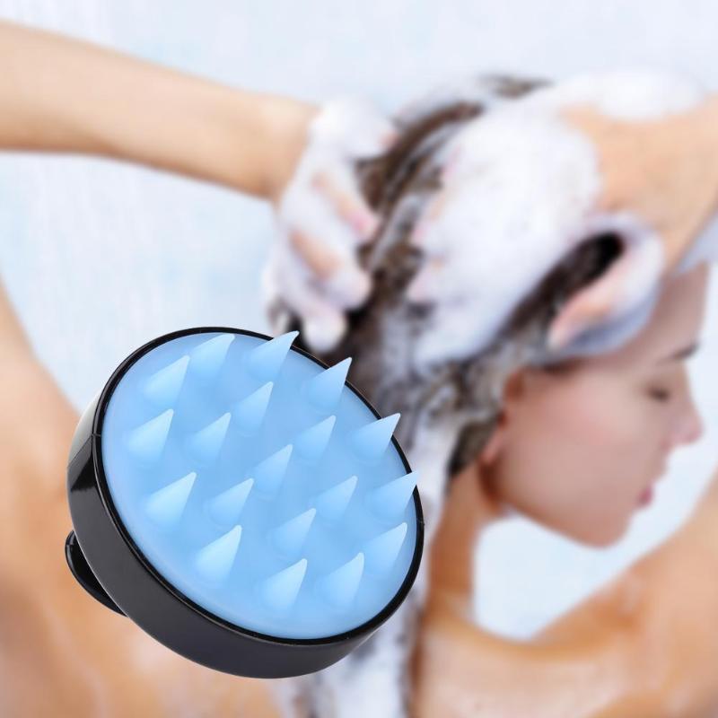 Silicone Scalp Brush for Cleaning and Massage