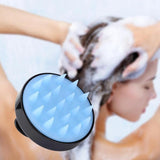 Silicone Scalp Brush for Cleaning and Massage