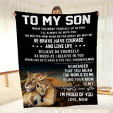 1pc Gift For Son Blanket Birthday Gifts For Son Graduation Gifts For Son Son Gifts From Mother For His Birthday To My Son Best Gift Ideas For Son