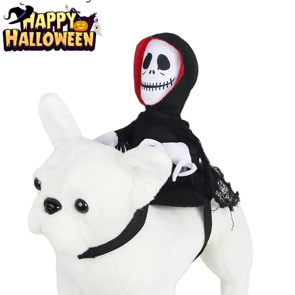 NEW Funny Pet Halloween Costume Halloween Pet Decoration Dress Up Pet Cosplay Costume Halloween Pet Clothes Spider Pumpkin Vest - Lootquake