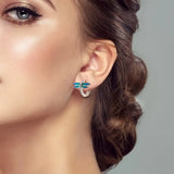 Women's Brass Gold Electroplated Elegant Dripping Earrings - Lootquake