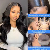 Loose Deep Wave13x4 Transparent Lace Human Hair Sleeve - Lootquake